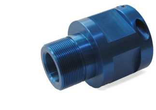 Blue anodizing